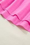 Solid Color Ruffle Trim High Waist Sleeveless Maxi Dress A- 2 Colors