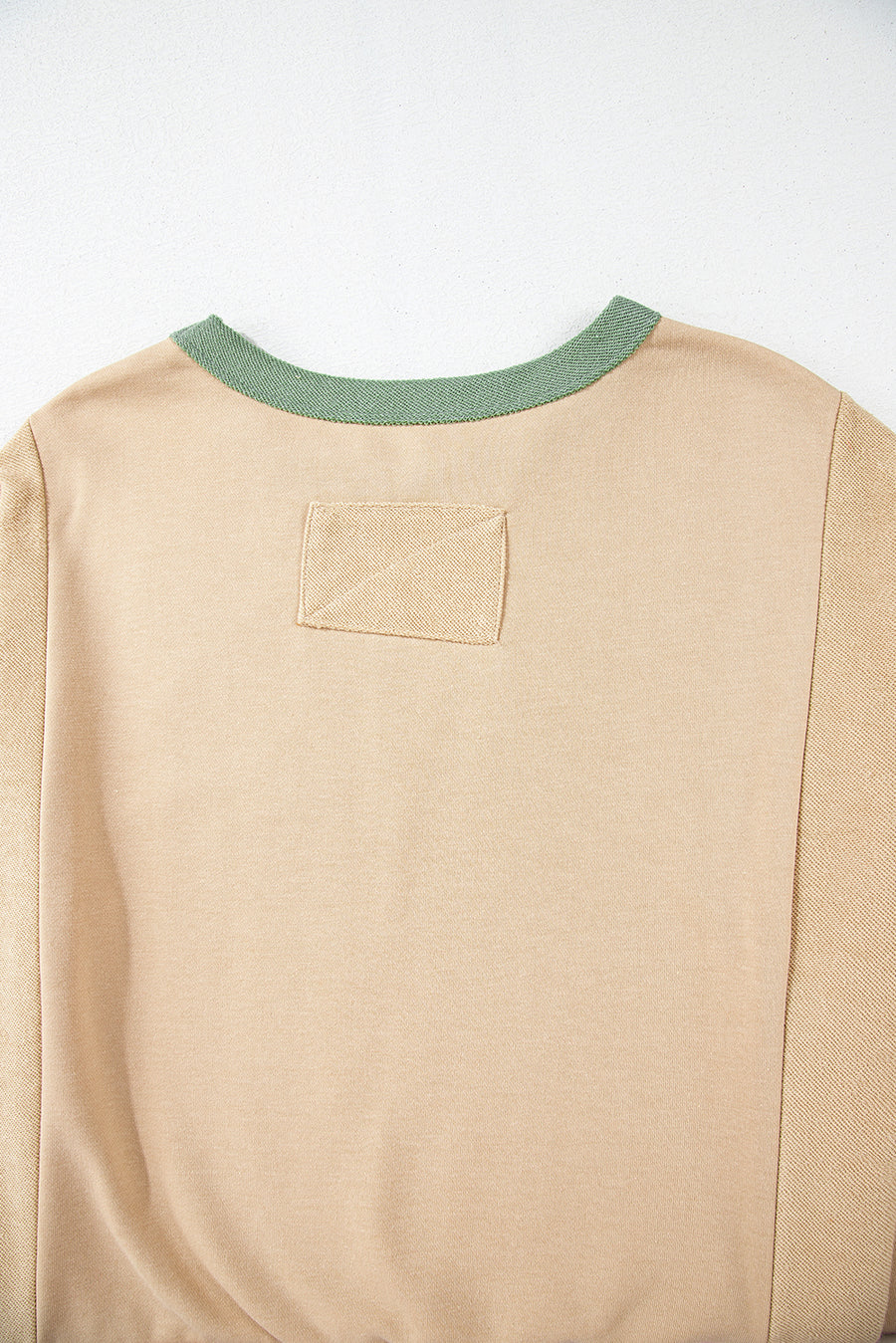 Star Patchwork Exposed Seam Oversized Sweatshirt- 3 Colors