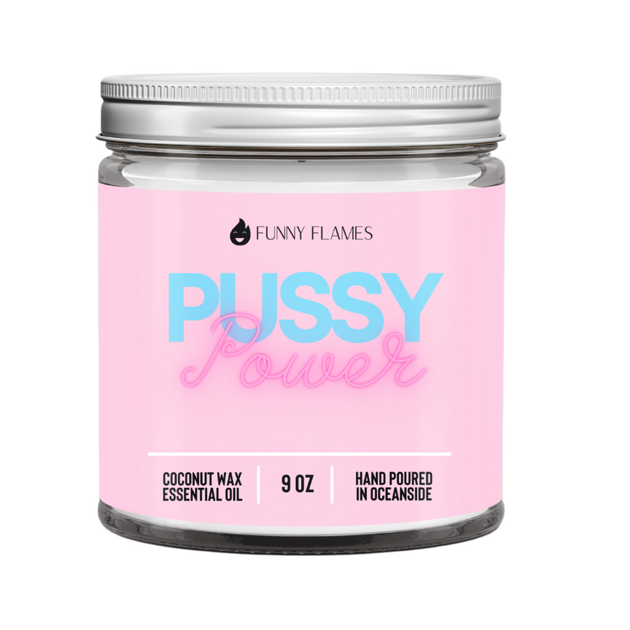 Pussy Power Candle