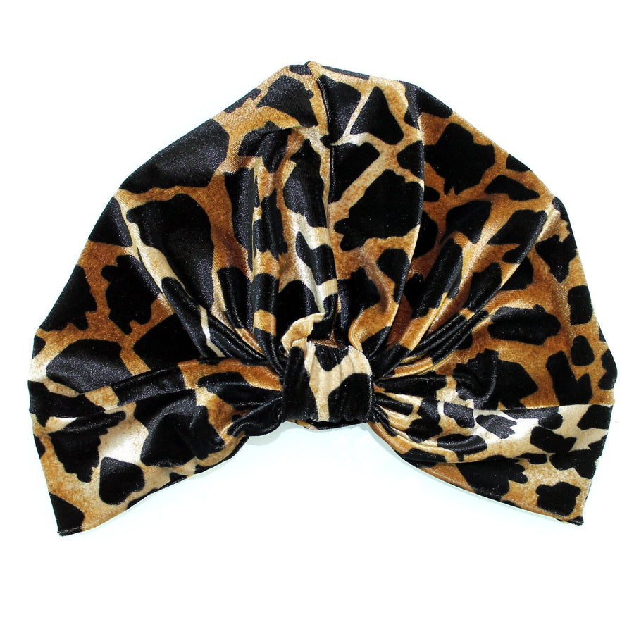 Stretch Velvet Turban- 4 Colors