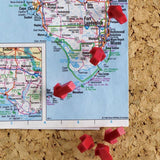 Red Arrow Push Pins