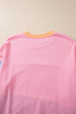 Color Block Drop Shoulder Sweatshirt- 4 Colors