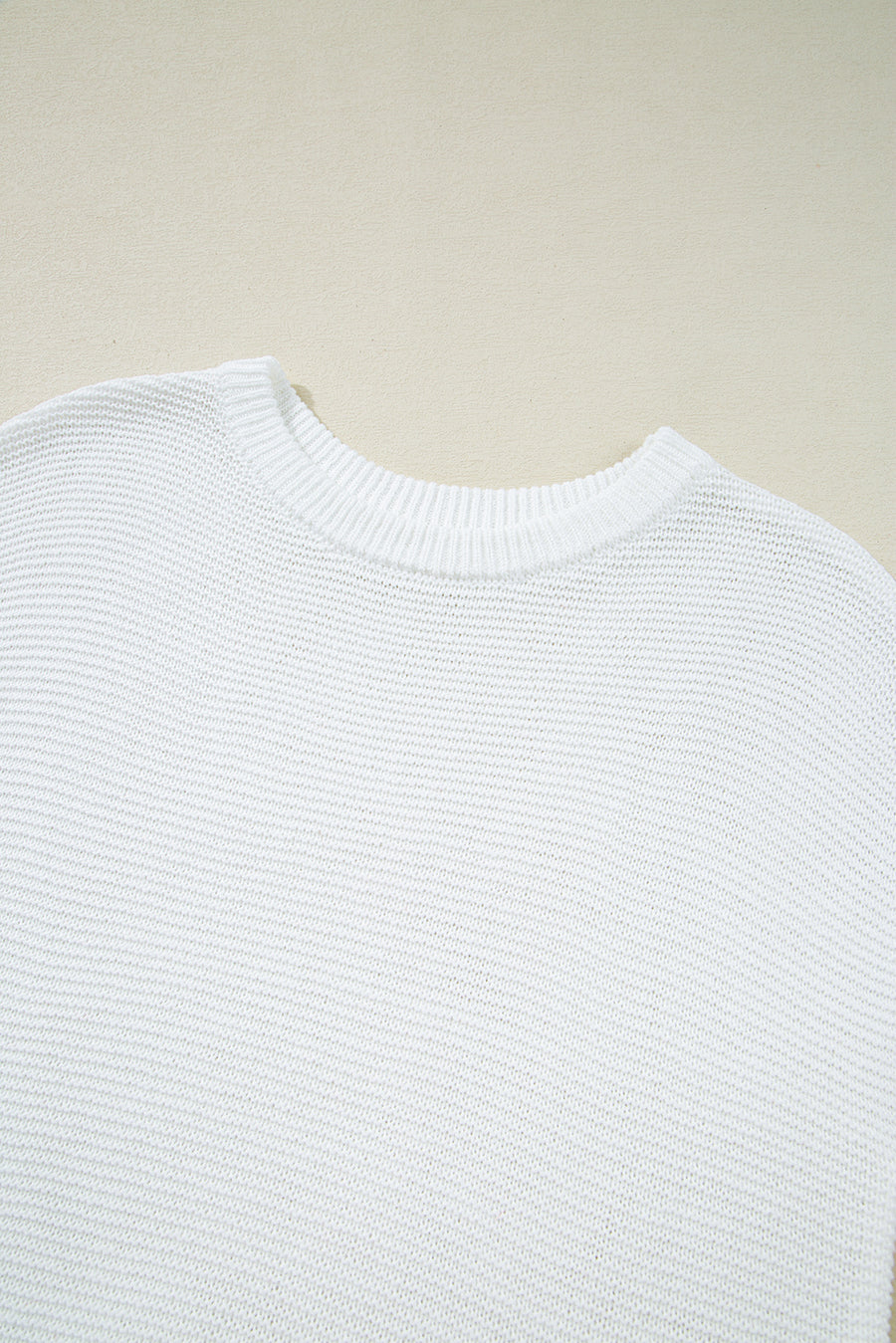 Solid Color Slit Hem Knit Top- 3 Colors