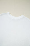 Solid Color Slit Hem Knit Top- 3 Colors