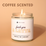 Fuck You A Latte Candle