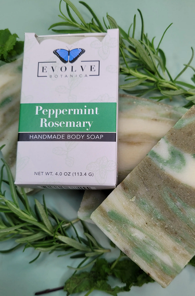 Peppermint Rosemary Bar Soap