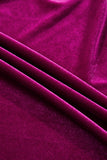 Velvet Puff Short Sleeve Smocked Waist Tiered Maxi Dress with Pockets- 3 Colors