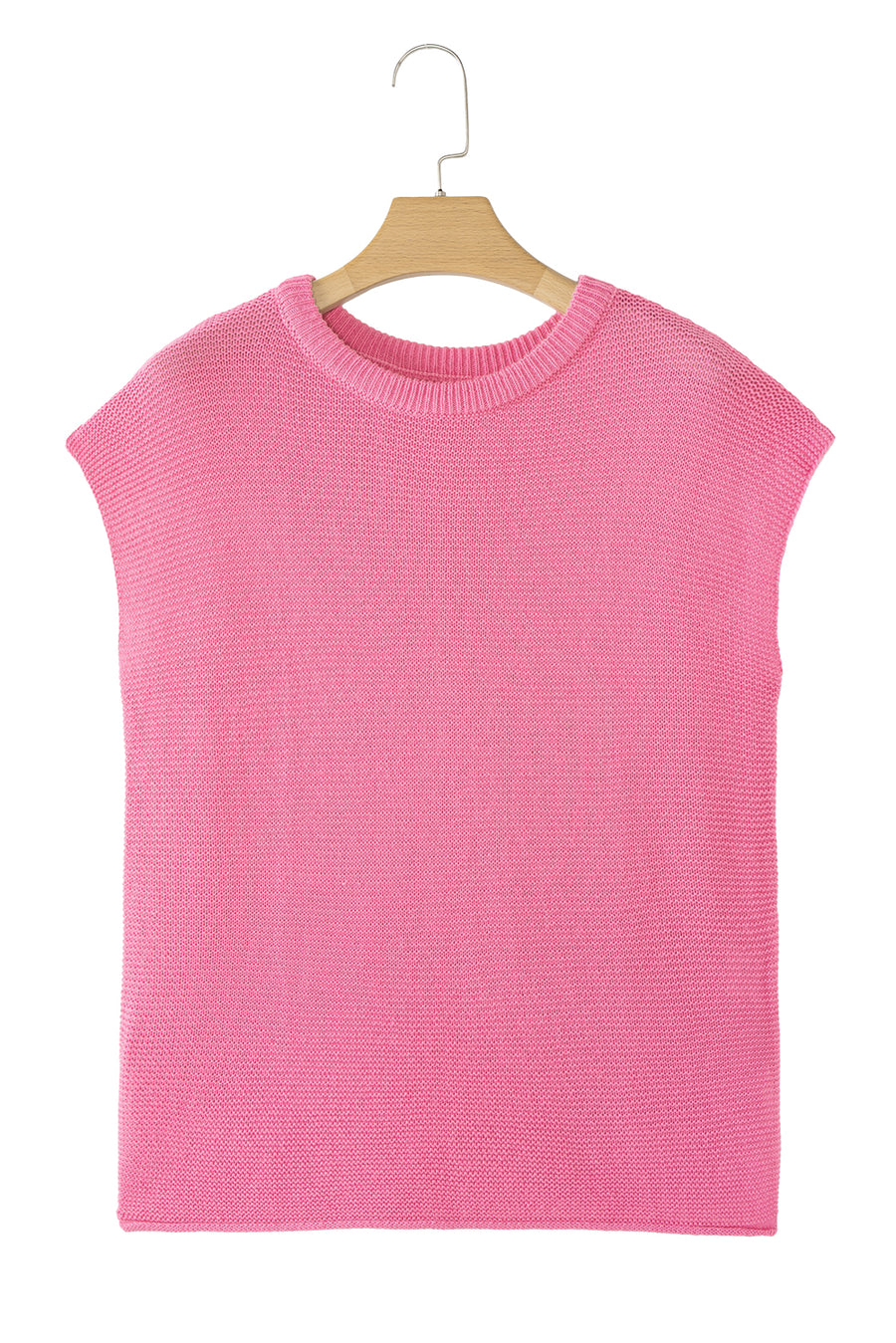 Solid Color Slit Hem Knit Top- 3 Colors