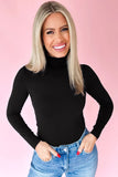 Slim Fit Long Sleeve Basic Turtleneck- 3 Colors