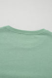 Striped Arm Drop Sleeve Loose Sweatshirt- 2 Colors
