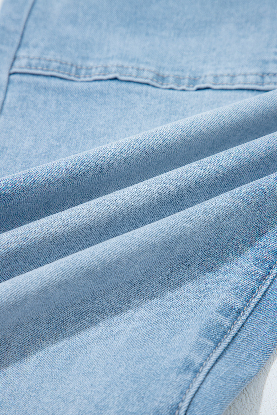 High Rise Relaxed Fit Porkchop Pockets Jeans