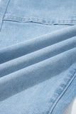 High Rise Relaxed Fit Porkchop Pockets Jeans