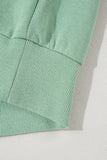 Striped Arm Drop Sleeve Loose Sweatshirt- 2 Colors