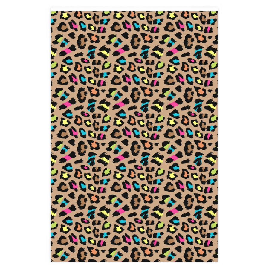 Retro Animal Print Wrapping Paper