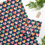 Tie Die Heart Wrapping Paper