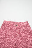 Print Frayed Edge Wide Leg High-Waist Jeans- 7 Styles