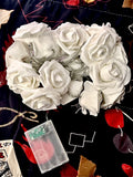 Blue Rose LED String Lights