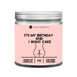 It's My Birthday and I Want Cake Candle