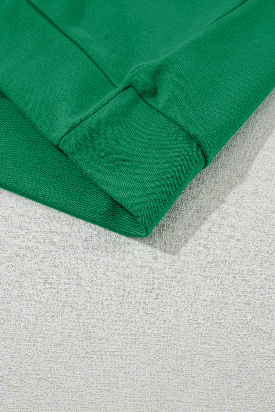 Green Crew Neck Raglan Sleeve Sweatshirt