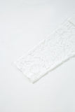 Lace Long Sleeve Drop Shoulder T-Shirt- 2 Colors
