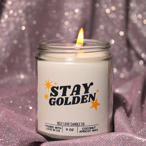 Stay Golden Candle