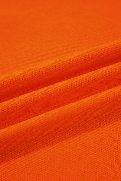 Varsity Striped Sleeve Drop Shoulder Sweatshirt and Shorts Set- 5 Colors