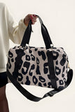 Leopard Print Luggage Tote Bag- 2 Colors
