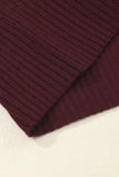 Green Pocket Ribbed Knit Short Sleeve Sweater- 9 Colors