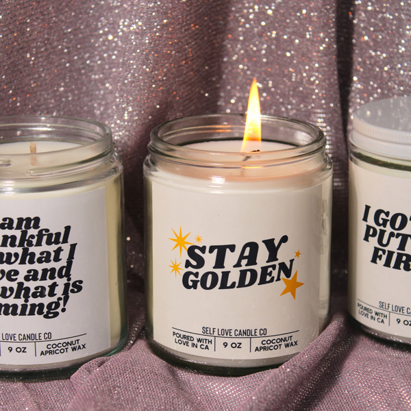 Stay Golden Candle