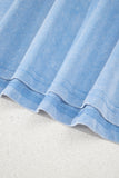 Mineral Wash Tank Mini Dress with Pockets- 3 Colors