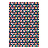 Tie Die Heart Wrapping Paper