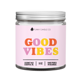 Good Vibes 2 Candle