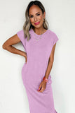 Mineral Wash T-Shirt Dress with Pockets- 3 Colors