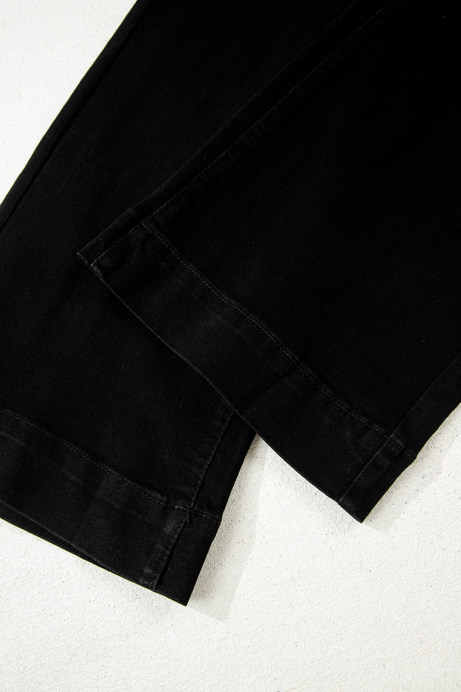 2-Button High Waist Wide Leg Jeans- 4 Colors