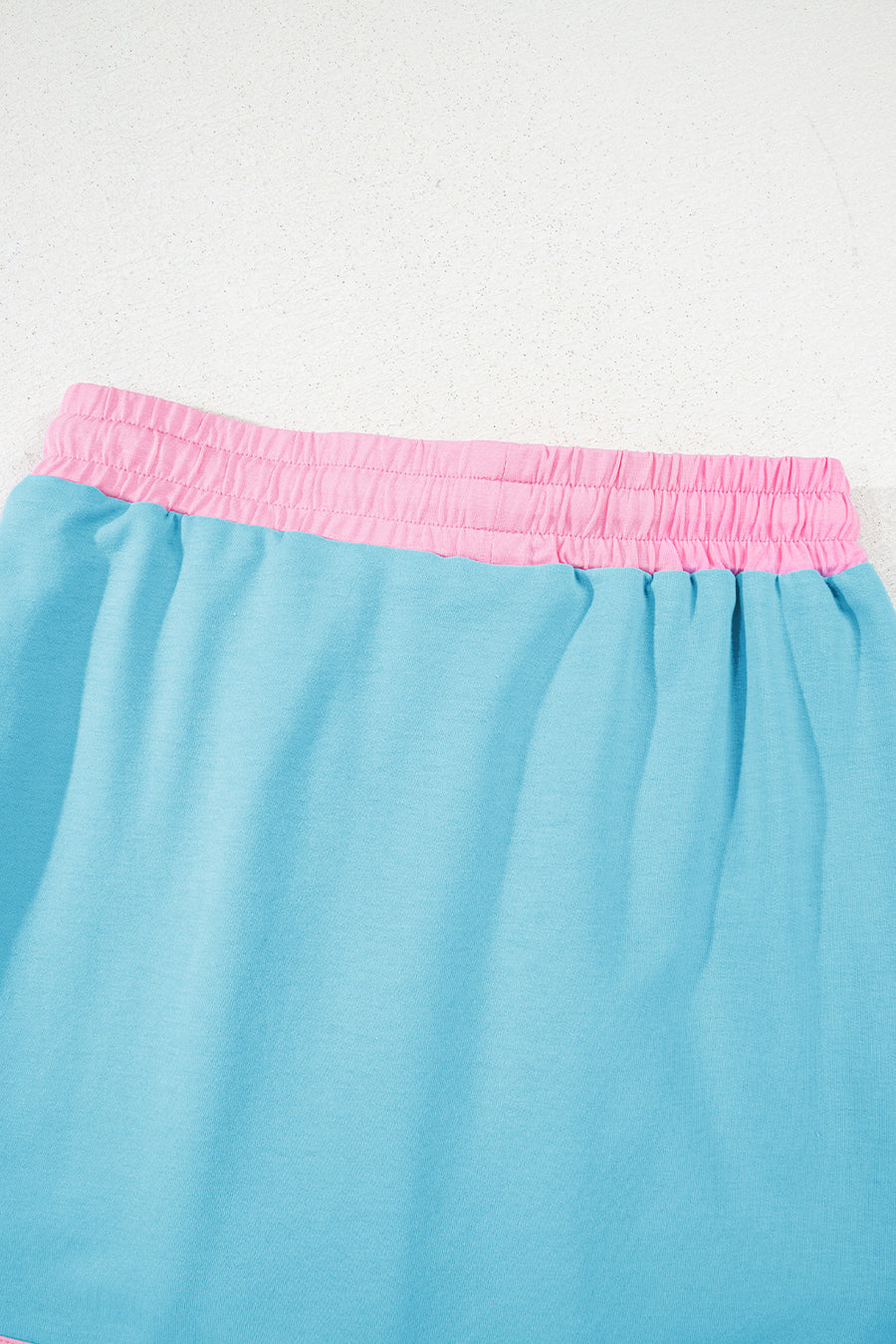 *Pre-Order* Color Block Drop Shoulder T-Shirt and Skort Set- 5 Colors