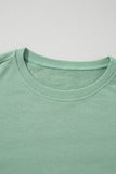 Striped Arm Drop Sleeve Loose Sweatshirt- 2 Colors