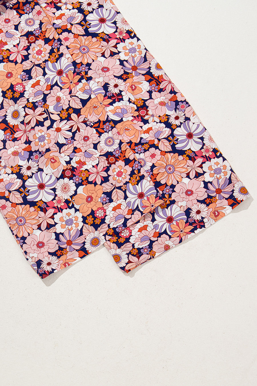 Floral Square Neck Stretch High-Waist Jumpsuit- 3 Colors