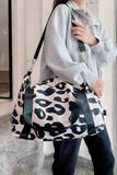 Leopard Print Luggage Tote Bag- 2 Colors