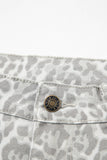 Print Frayed Edge Wide Leg High-Waist Jeans- 7 Styles