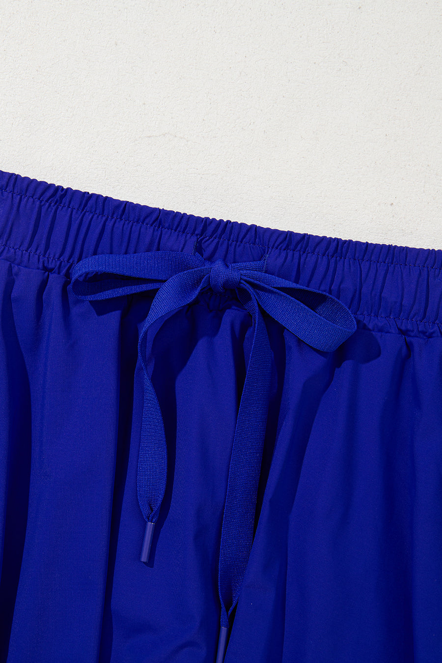 Ribbon Drawstring High-Waist Lined Tennis Skort- 6 Colors