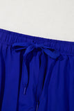 Ribbon Drawstring High-Waist Lined Tennis Skort- 6 Colors
