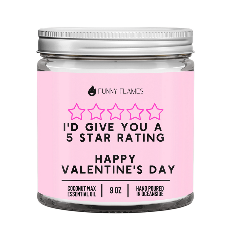 I'd Give You A 5 Star Rating Candle