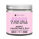 I'd Give You A 5 Star Rating Candle