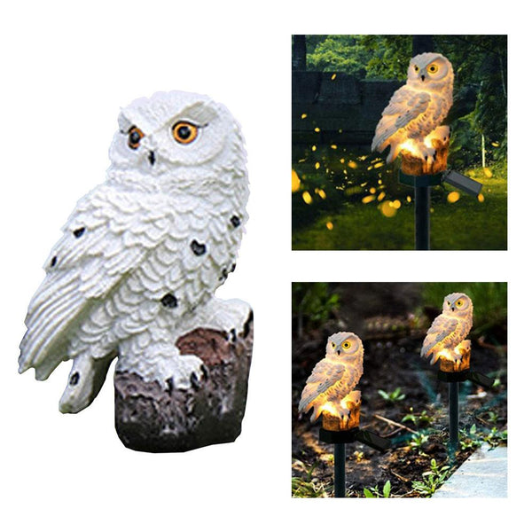 Owl Solar Stake Lights- 2 Colors & 3 Options