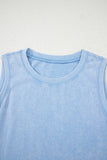 Mineral Wash Tank Mini Dress with Pockets- 3 Colors