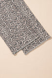 Print Frayed Edge Wide Leg High-Waist Jeans- 7 Styles