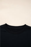 Varsity Striped Sleeve Loose Fit Sweatshirt- 8 Colors