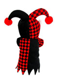 Jester Clown Pet Costume- 5 Sizes