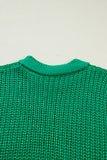 Knit High Neck Cap Sleeve Sweater- 2 Colors