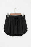 Ribbon Drawstring High-Waist Lined Tennis Skort- 6 Colors